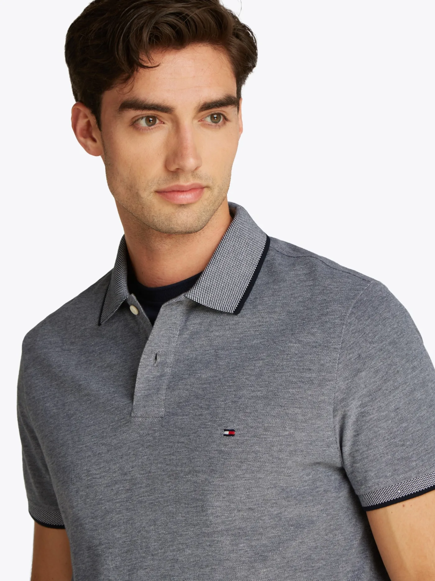 Oxford Two Tone Poloshirt