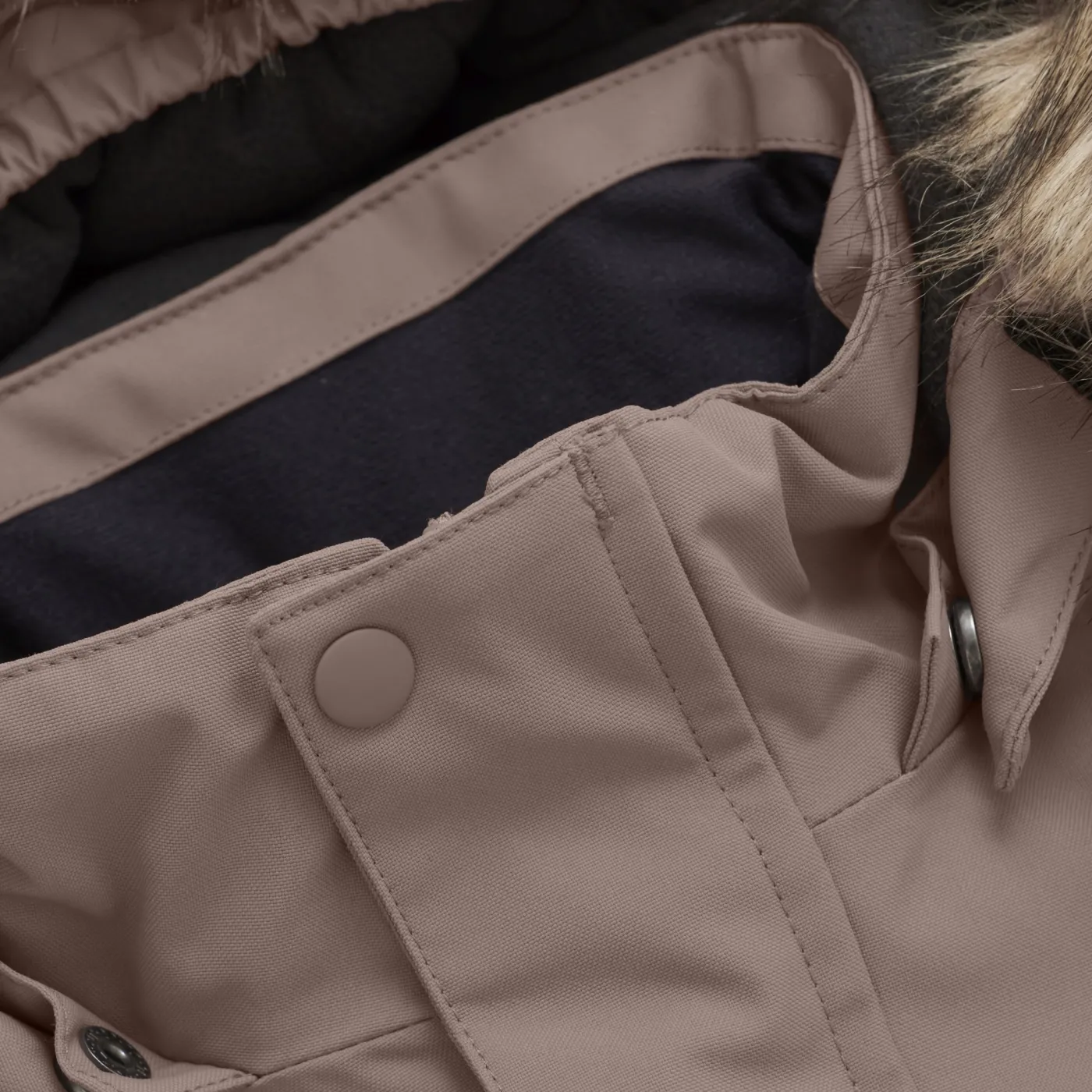 Parka W. Fake Fur