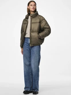 PCNAOMY Wattierte Jacke
