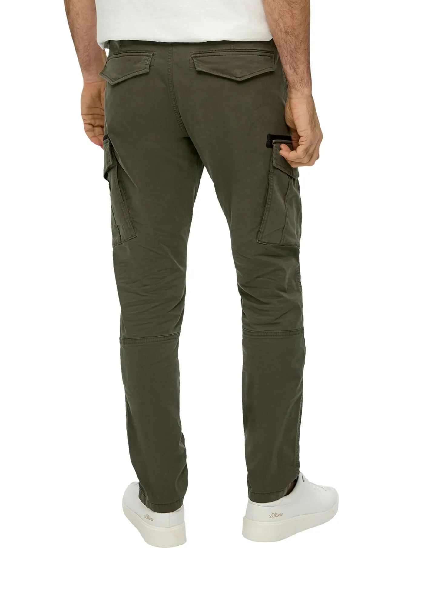 Phoenix: Cargohose mit Garment Dye und Straight Leg