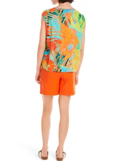Plissierte Bluse