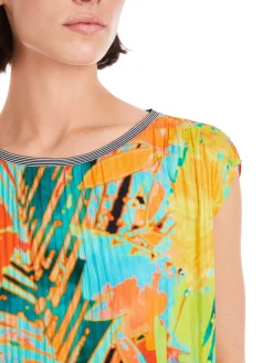 Plissierte Bluse