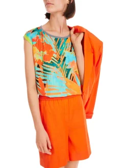 Plissierte Bluse