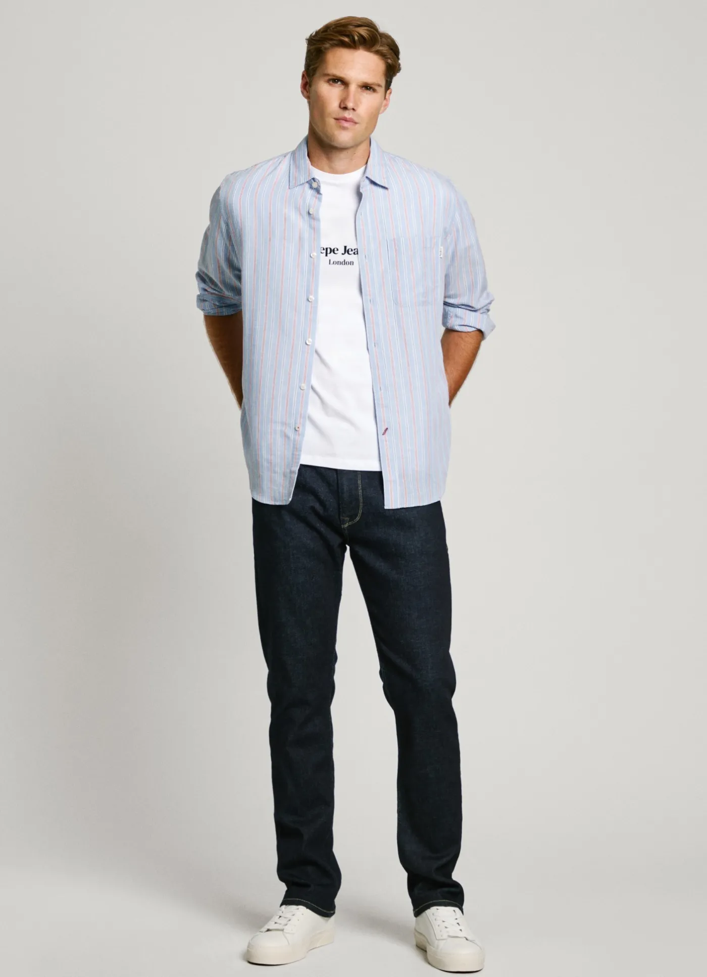 5-Pocket STRAIGHT JEANS