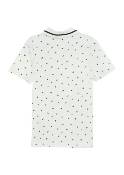 Poloshirt mit All-over-Print