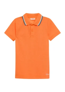 Poloshirt mit Kontrast-Details
