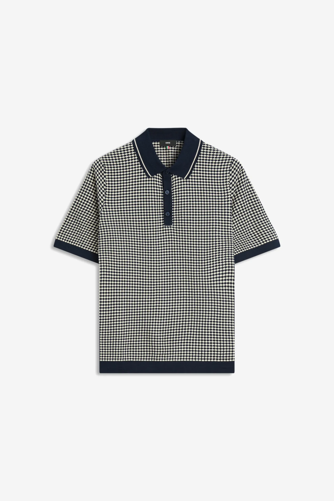 Poloshirt aus Strick