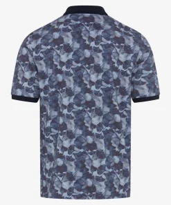 Poloshirt mit Alloverprint
