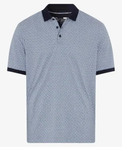 Poloshirt mit Alloverprint