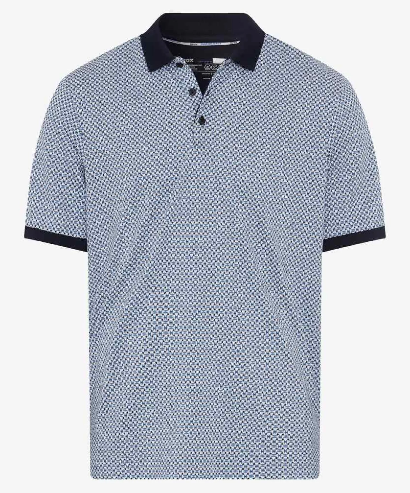 Poloshirt mit Alloverprint