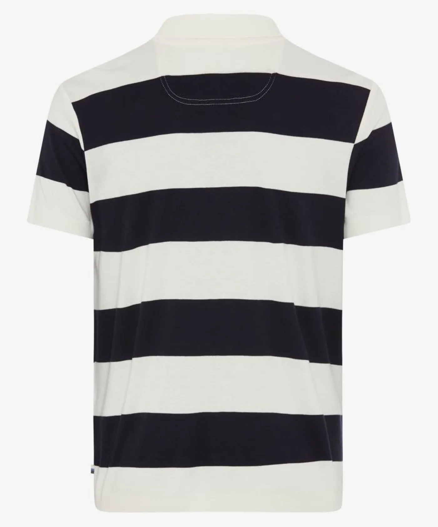 Poloshirt mit Blockstreifen