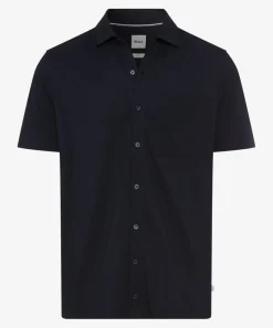 Poloshirt mit Knopfleiste