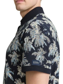 Poloshirt mit Muster