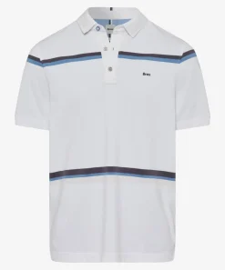Poloshirt mit Querstreifen