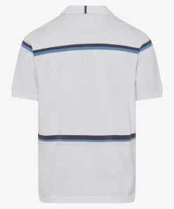 Poloshirt mit Querstreifen