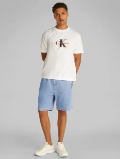 Pull on Relaxed Denim Short