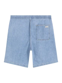 Pull on Relaxed Denim Short