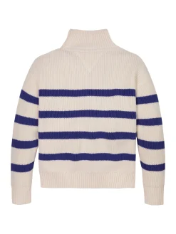 Pullover mit Mock-Rollkragen