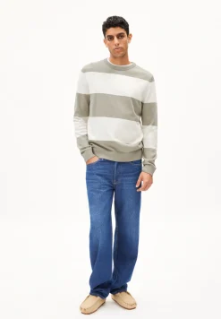 Pullover aus Bio-Baumwolle LOUKAA STRIPES