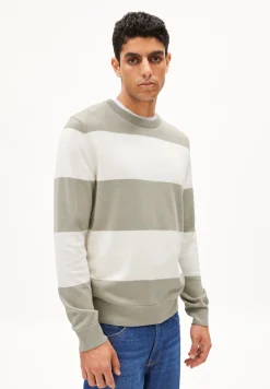 Pullover aus Bio-Baumwolle LOUKAA STRIPES