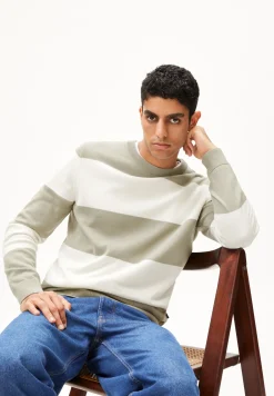 Pullover aus Bio-Baumwolle LOUKAA STRIPES