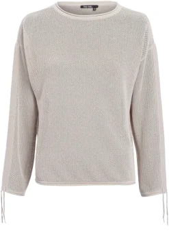 Pullover im Metallic-Look