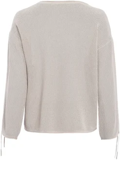 Pullover im Metallic-Look