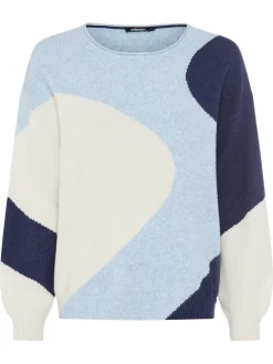 Pullover mit großflächigem Muster
