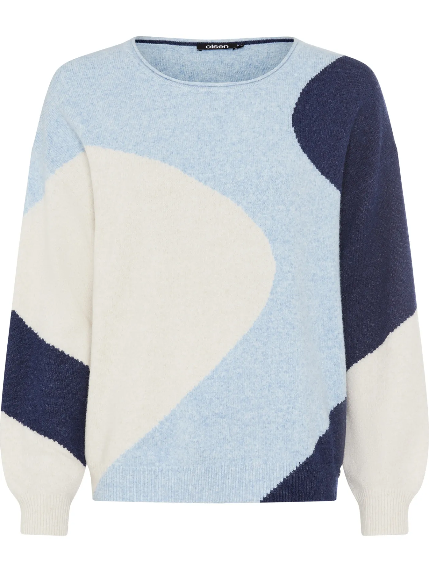 Pullover mit großflächigem Muster