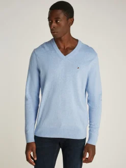 Pullover mit Kaschmir und V-Ausschnitt