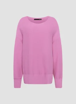 Pullover mit Rundhalsausschnitt und Ziernaht