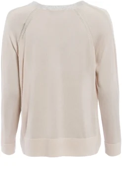 Pullover mit Strass-Besatz