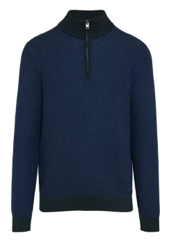 Pullover mit Troyerkragen