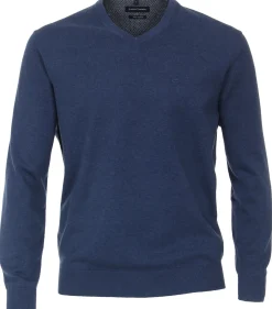 Pullover mit V-Ausschnitt