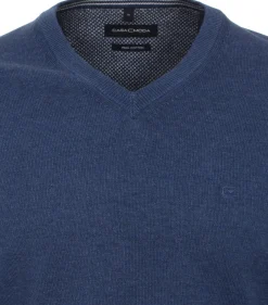 Pullover mit V-Ausschnitt