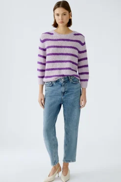 Pullover mit Wolle und Mohair