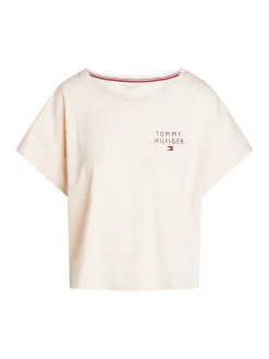 Pyjama T-Shirt mit Logo