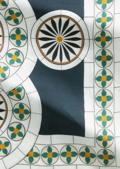 Quadratisches Tuch aus Viskose-Modal-Mix