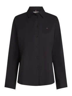 Regular Fit Hemd aus Popeline