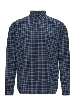 Regular Fit: Kariertes Hemd mit Button-Down-Kragen