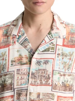 Regular Fit Kurzarmhemd im Hawaii-Look