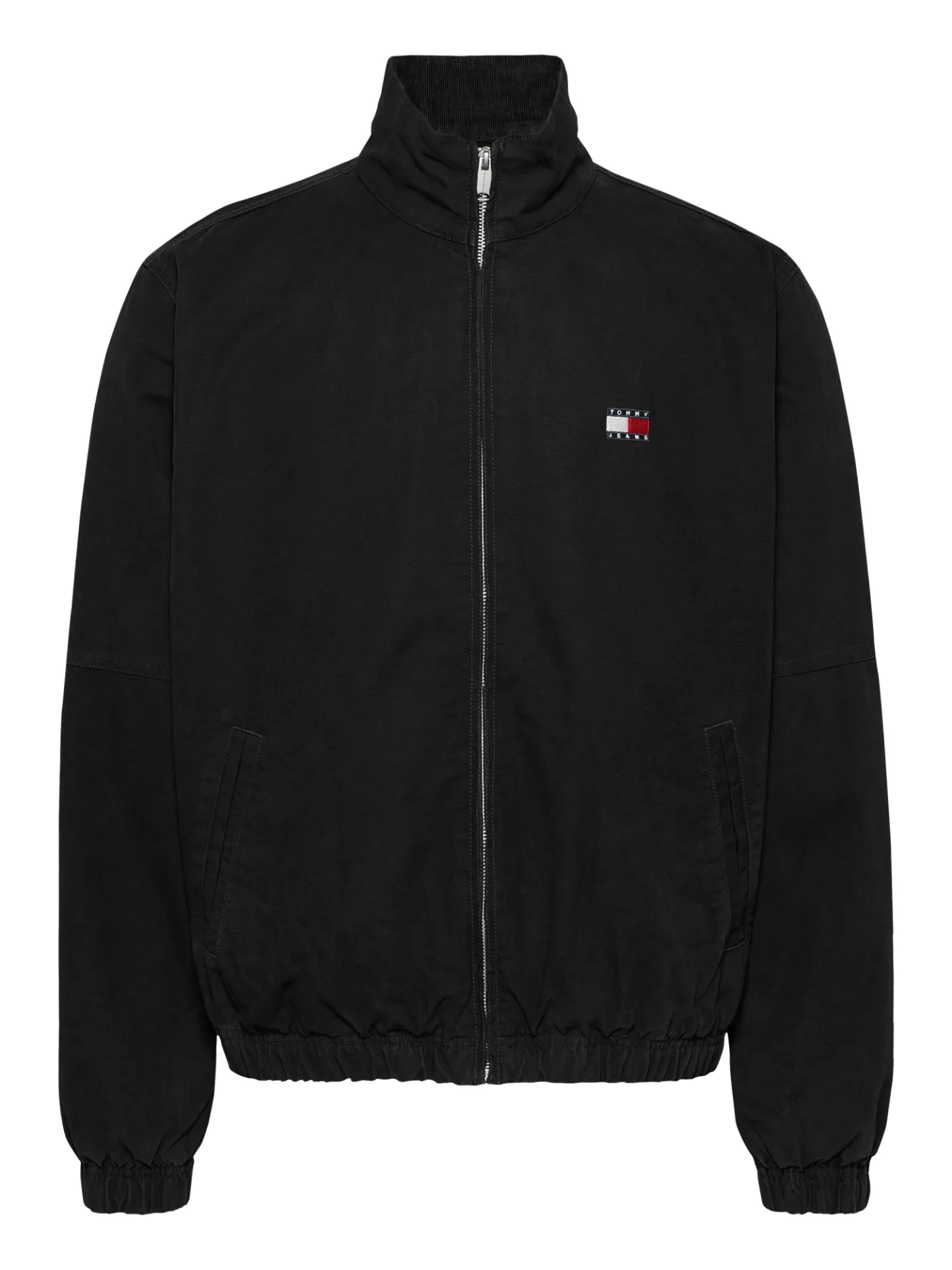 Reißverschlussjacke mit Trichterkragen