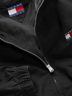 Reißverschlussjacke mit Trichterkragen