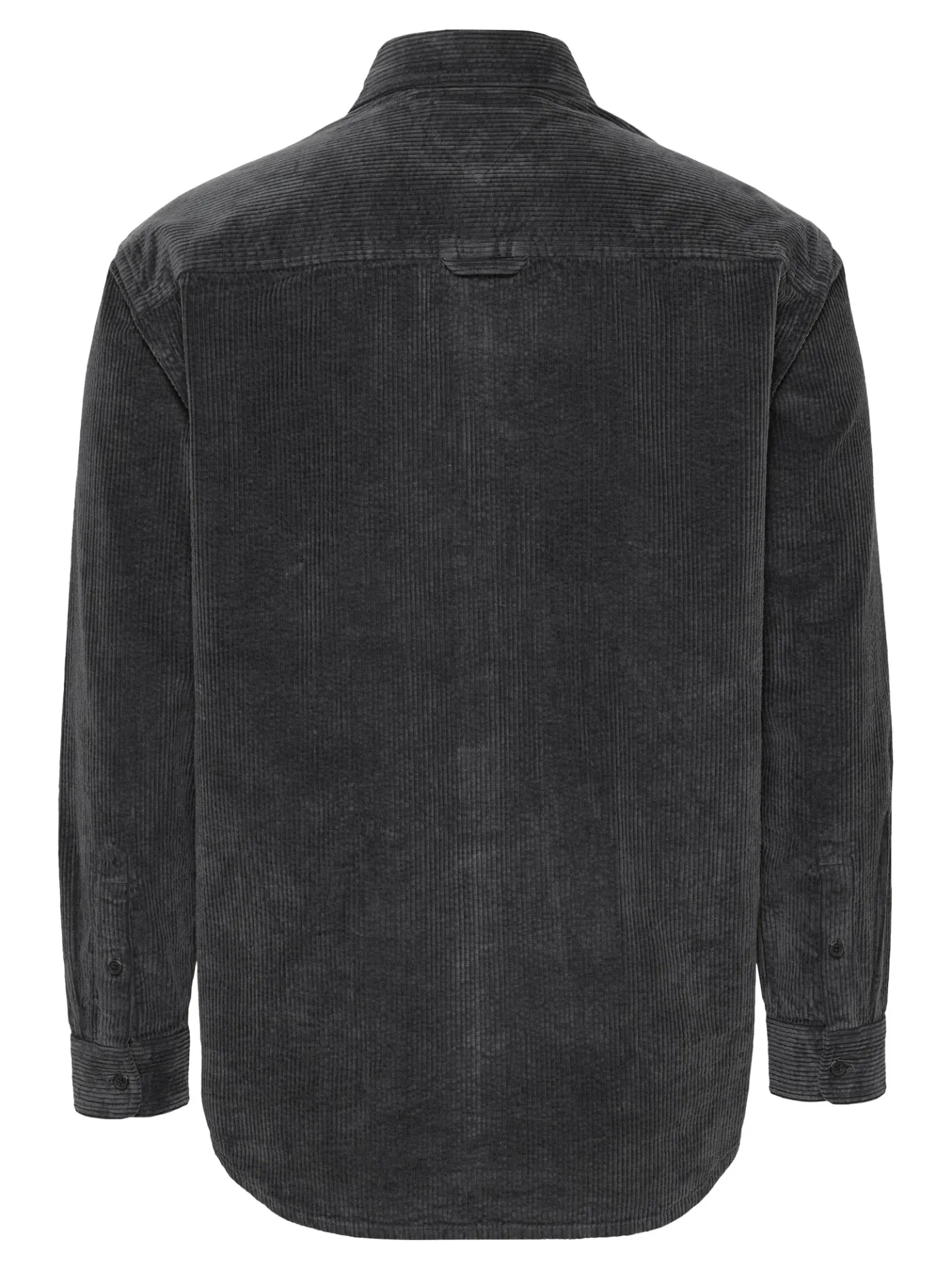 Relaxed Fit Cord-Hemd