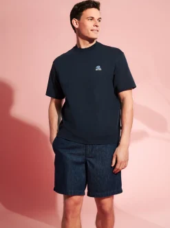 Relaxed Fit Denim Shorts