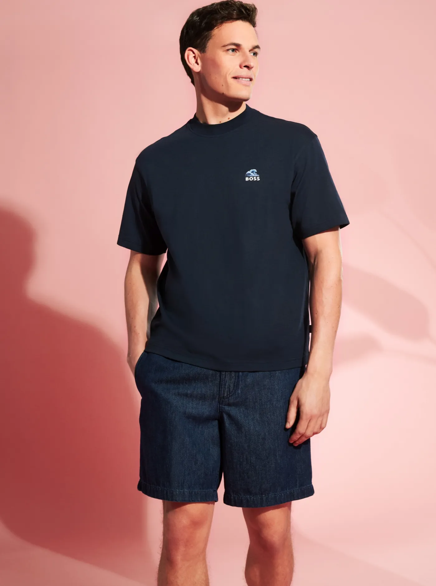 Relaxed Fit Denim Shorts