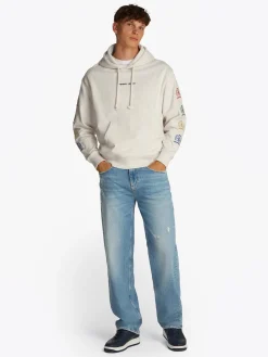 Relaxed Fit Hoodie mit Grafik