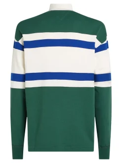 Relaxed Fit Rugby-Shirt im Color Block-Design