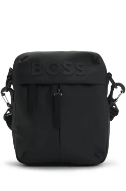 Reporter-Tasche aus Kunstleder mit tonalem Logo