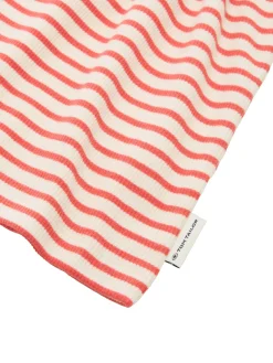 Ripp T-Shirt mit Muster